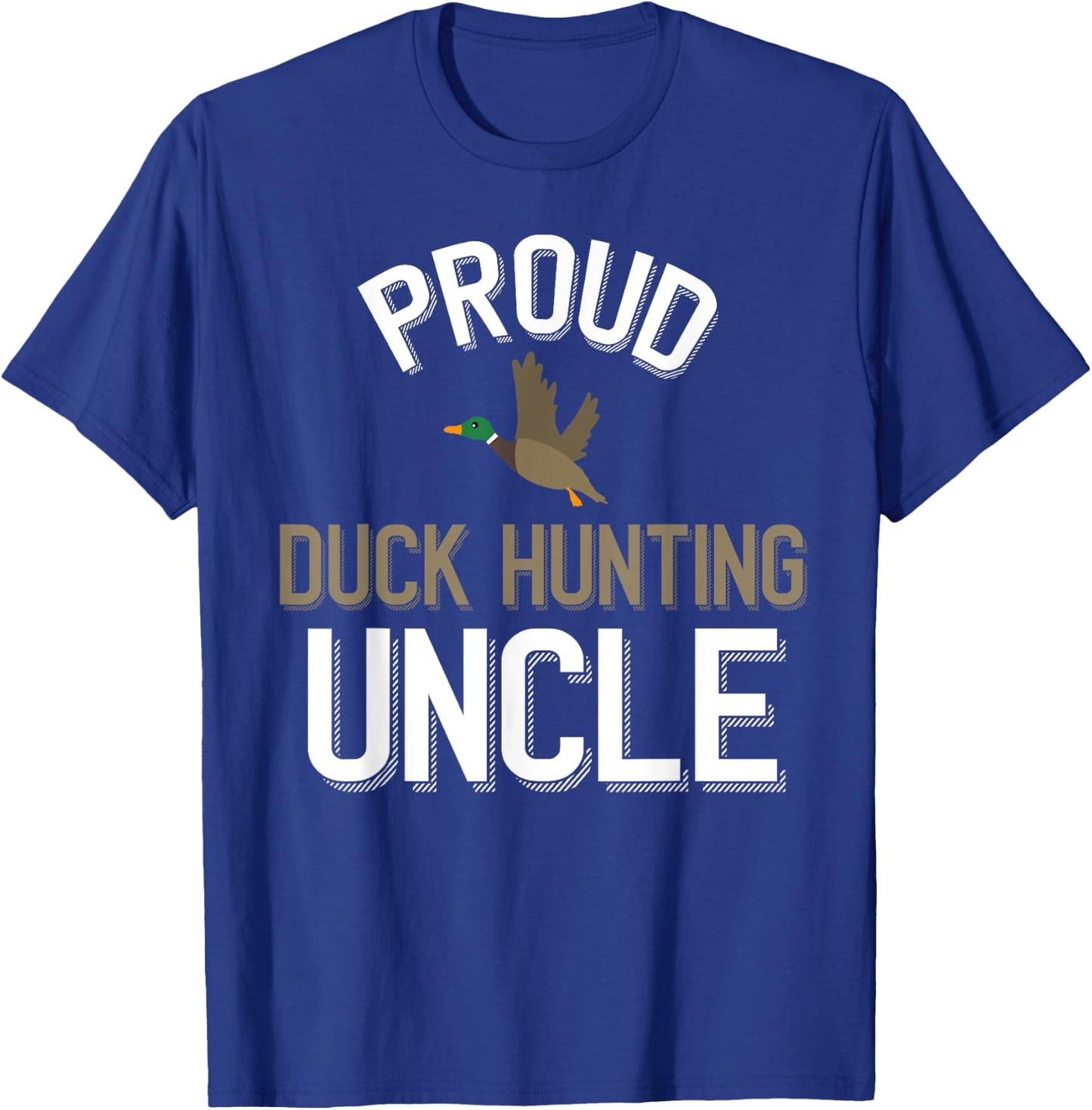 Proud Duck Hunting Uncle T-Shirt - T-Shirt | Royal