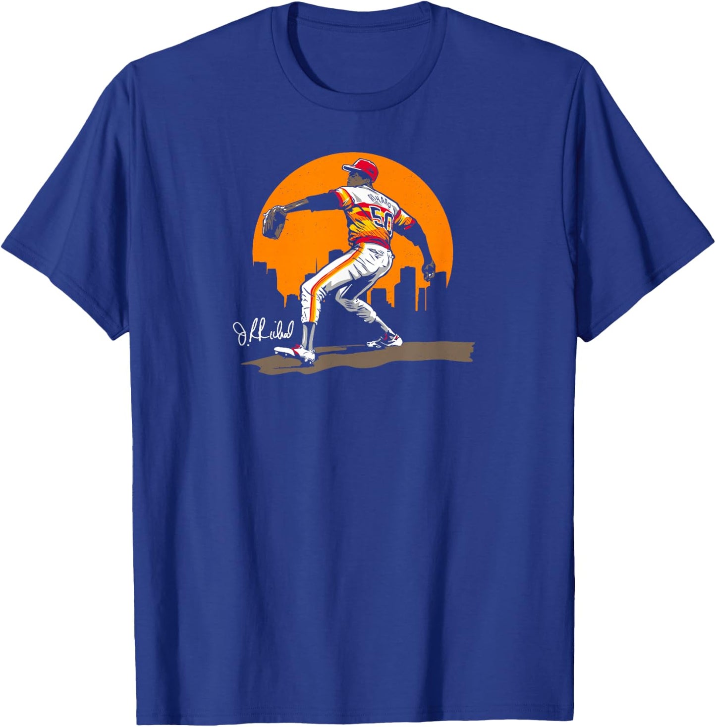 Off. Licensed J.R. Richard - The Legend Of J.R. Richard T-Shirt - T-Shirt | Royal