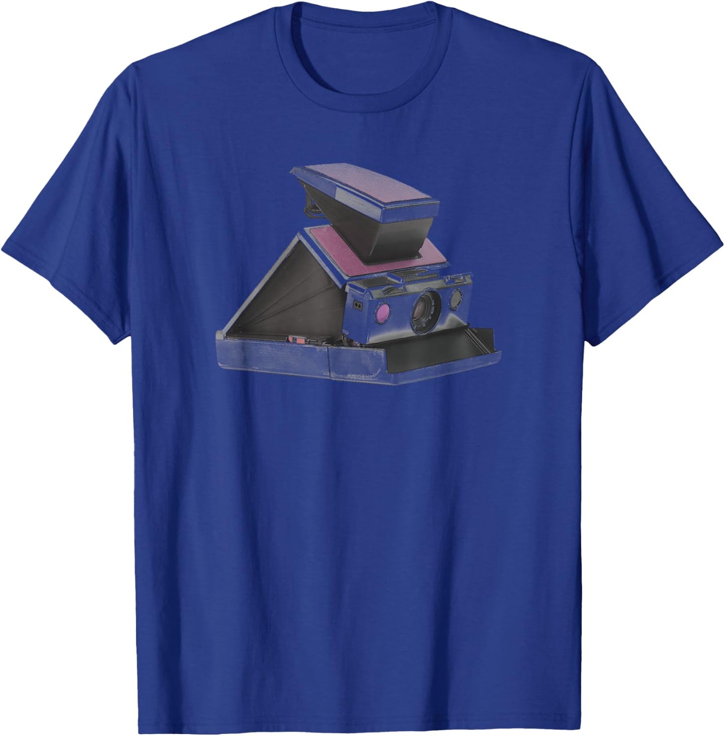 Trendy 70s Polaroid Camera T-Shirt - T-Shirt | Royal