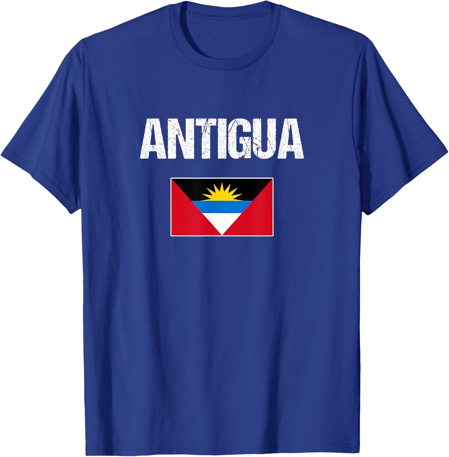 Antigua Antigua and Barbuda Flag Men Women Youth Kid T-Shirt - T-Shirt | Royal