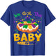 We Got The Baby Mardi Gras Pregnancy Announcement Funny T-Shirt - T-Shirt | Royal