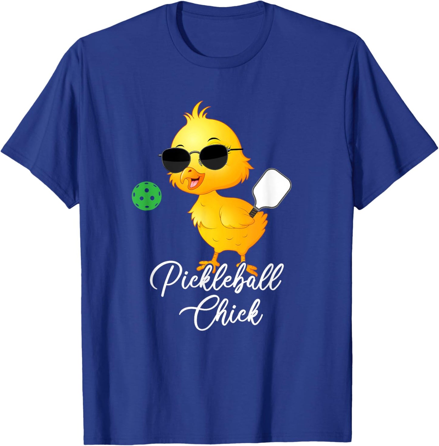 Pickleball chick Funny Pickleball T-Shirt - T-Shirt | Royal