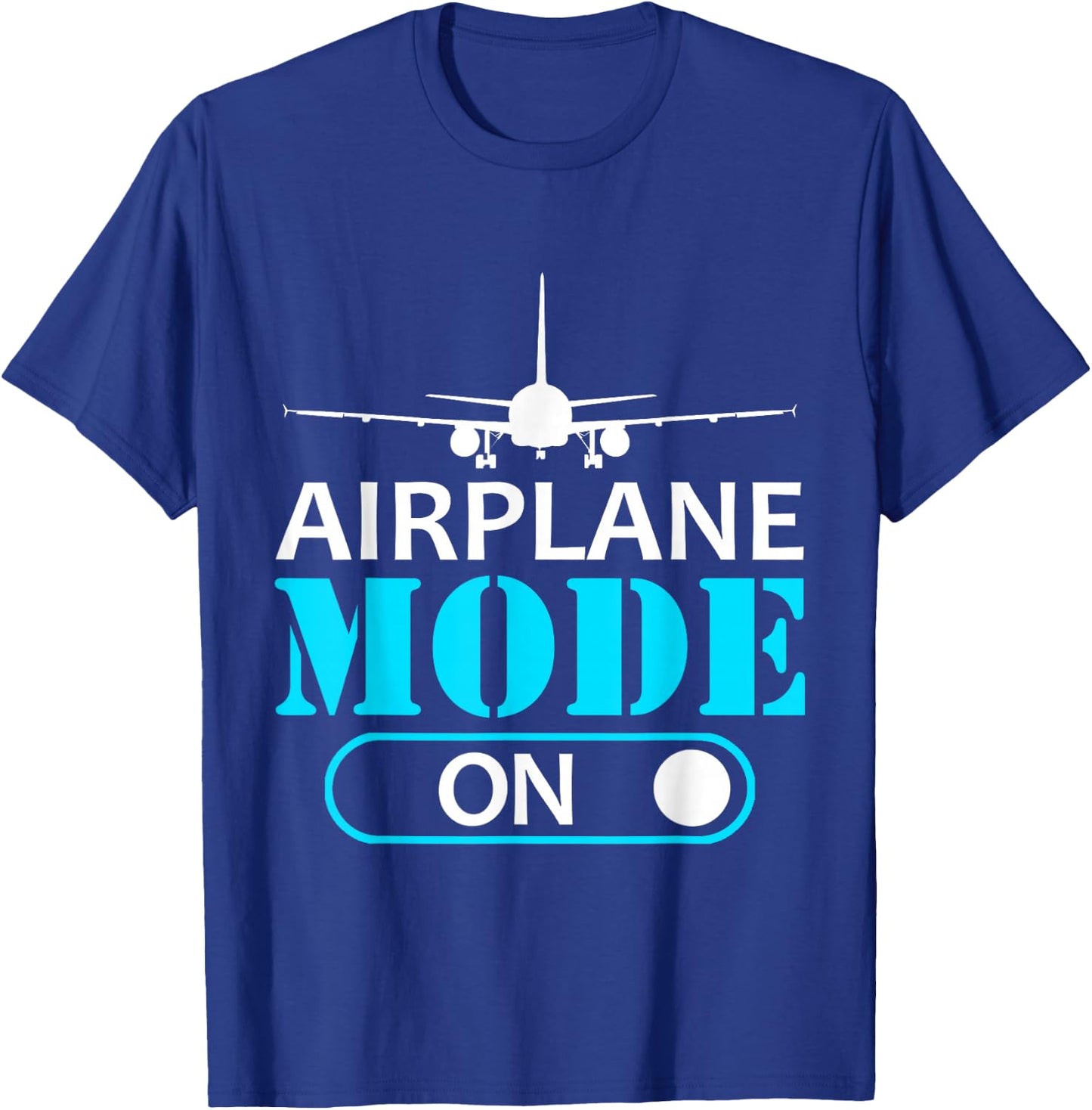 Aircraft Mode One Aviator Aeroplane Pilot T-Shirt - T-Shirt | Royal