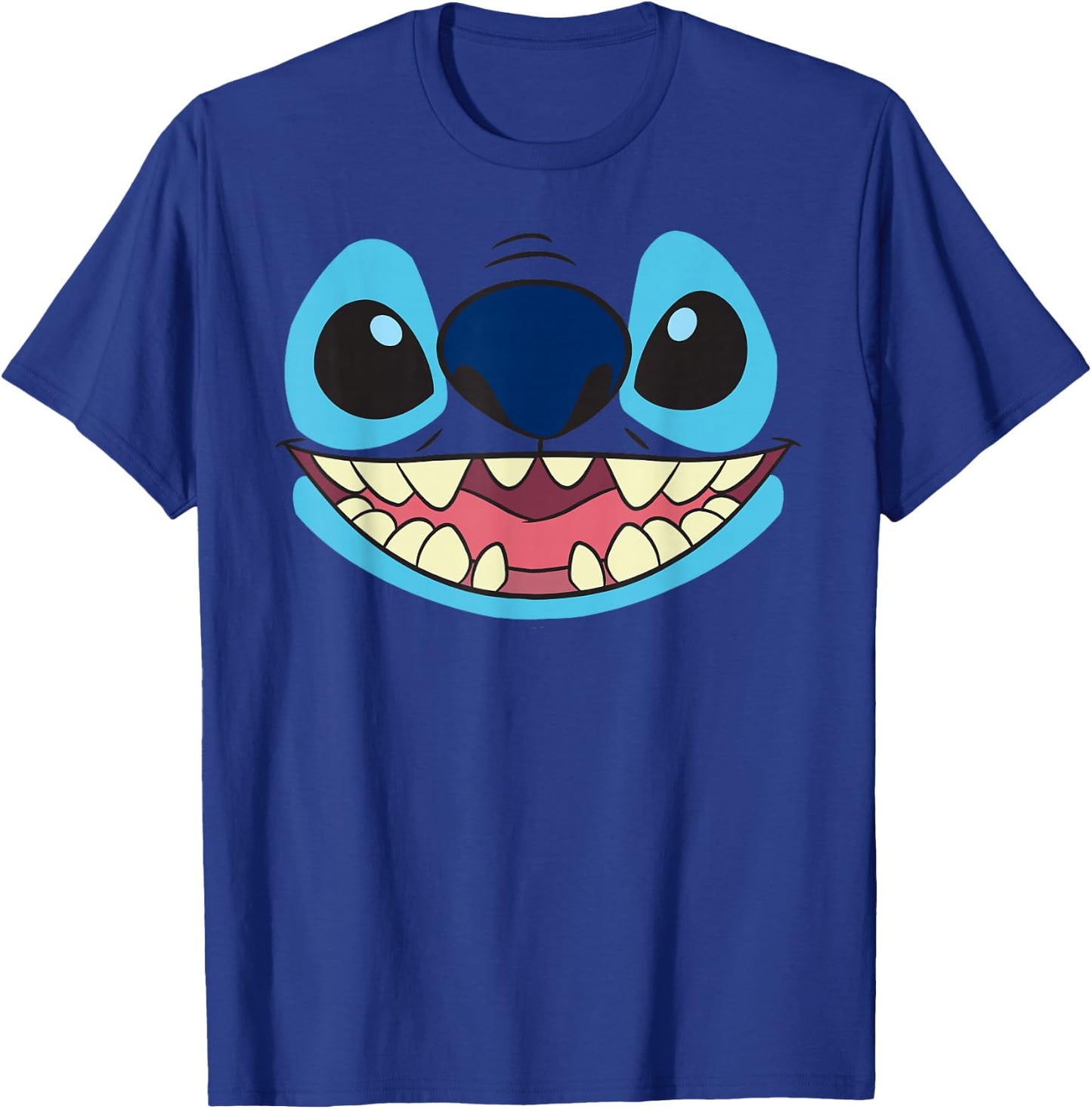 Disney Lilo & Stitch Big Face Stitch T-Shirt - T-Shirt | Royal