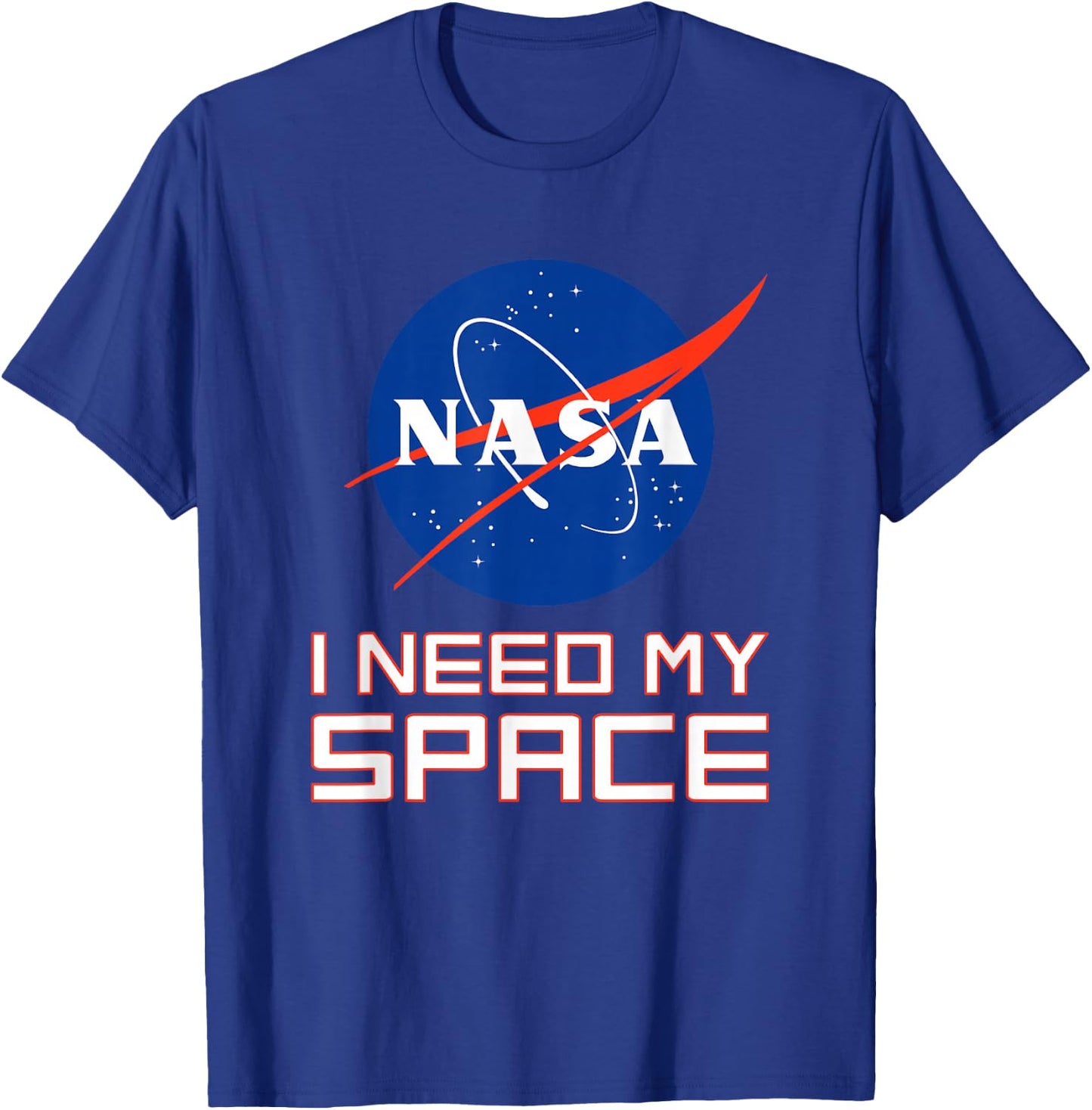 NASA I Need My Space T-Shirt - T-Shirt | Royal