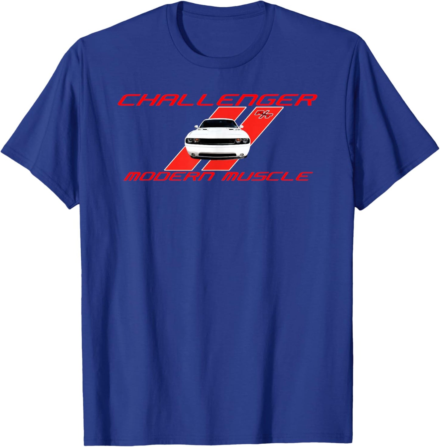 Dodge Challenger RT Modern Muscle T-Shirt - T-Shirt | Royal