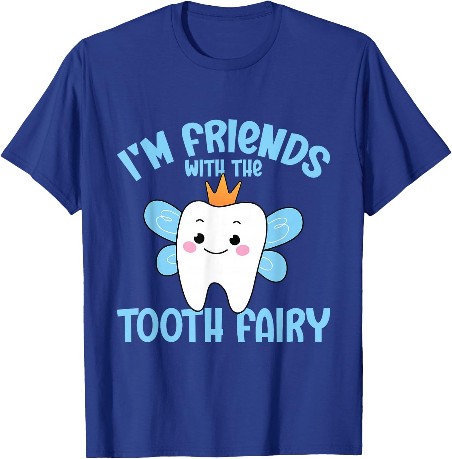 Tooth Pediatric Dentist Dental Assistant Hygienist Fairy T-Shirt - T-Shirt | Royal