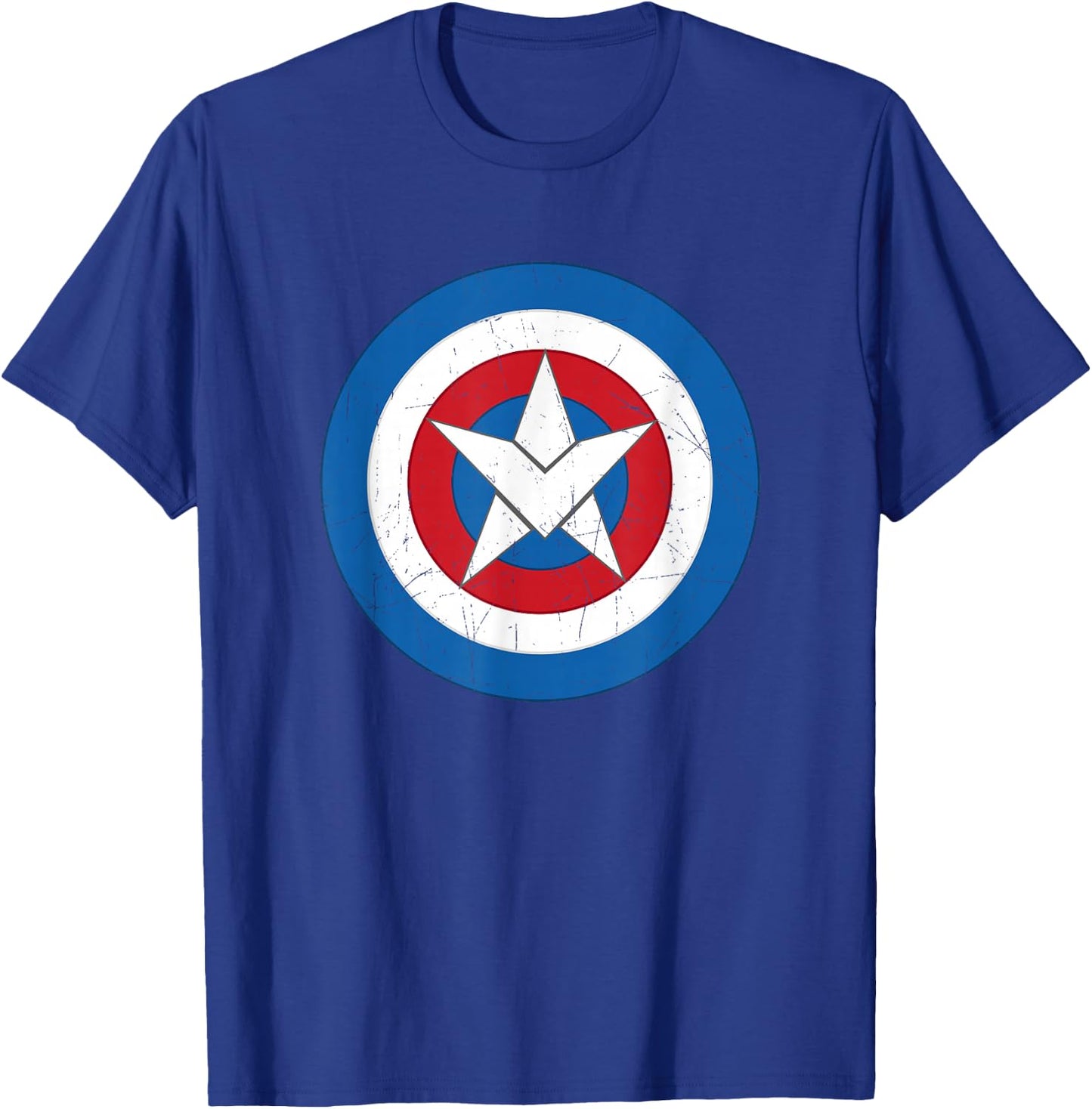 Marvel Captain America Symbol of Truth Sam Wilson Shield T-Shirt - T-Shirt | Royal