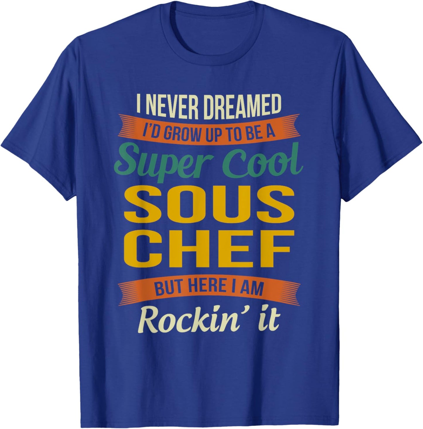 Sous Chef Gifts - Funny Appreciation T-Shirt - T-Shirt | Royal