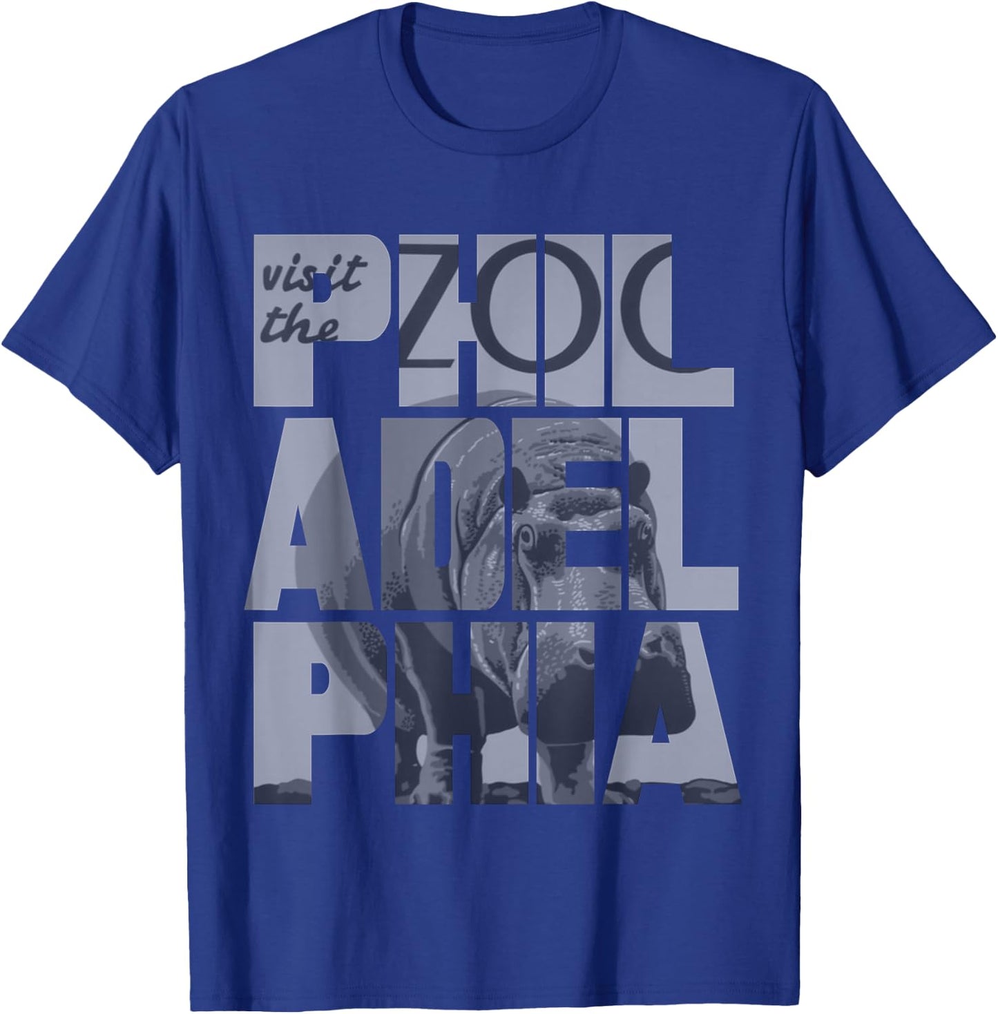 Philadelphia Pennsylvania Zoo T-Shirt - T-Shirt | Royal