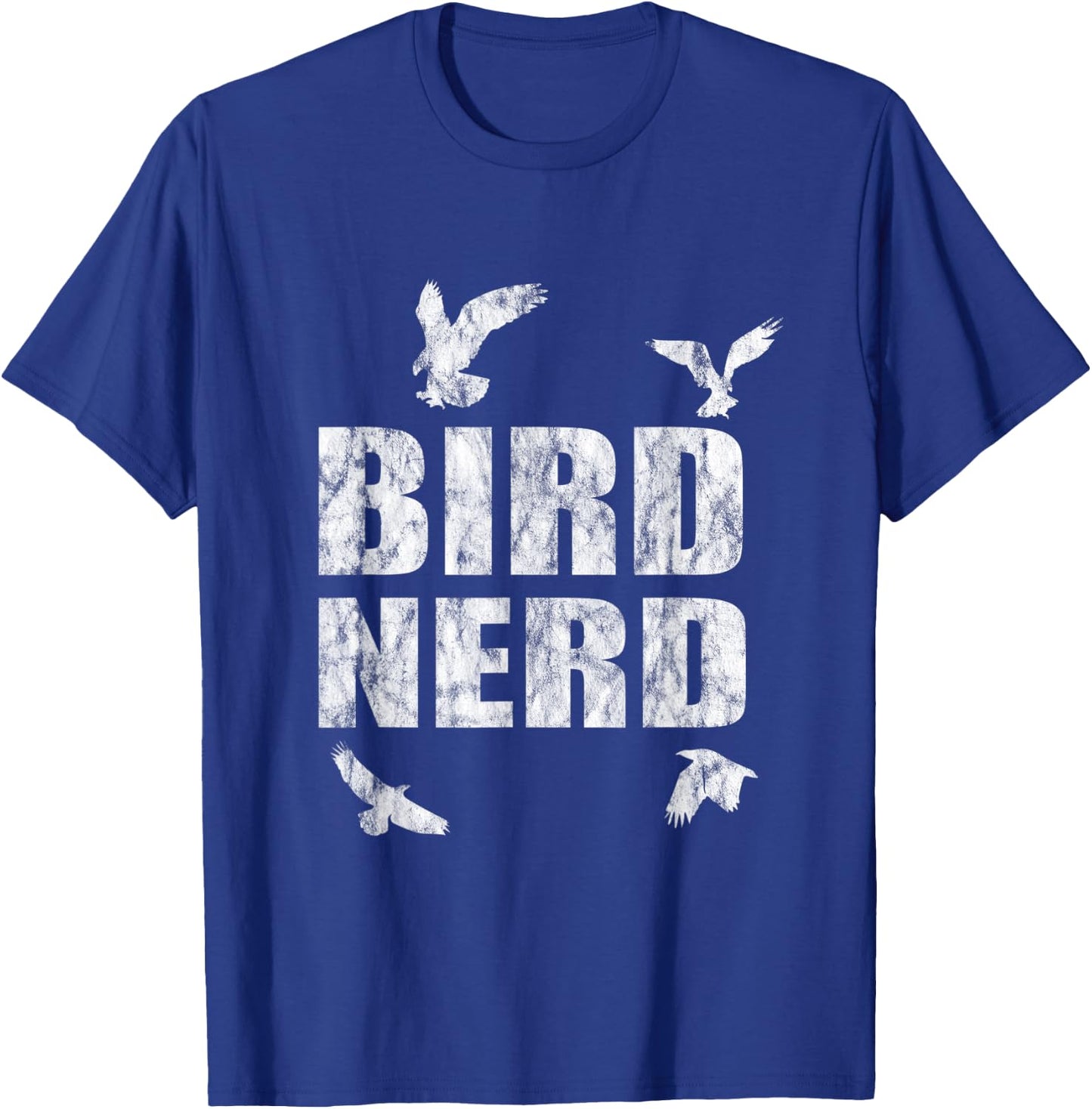 Bird Nerd Ornithologist Birdman Gift T-Shirt - T-Shirt | Royal