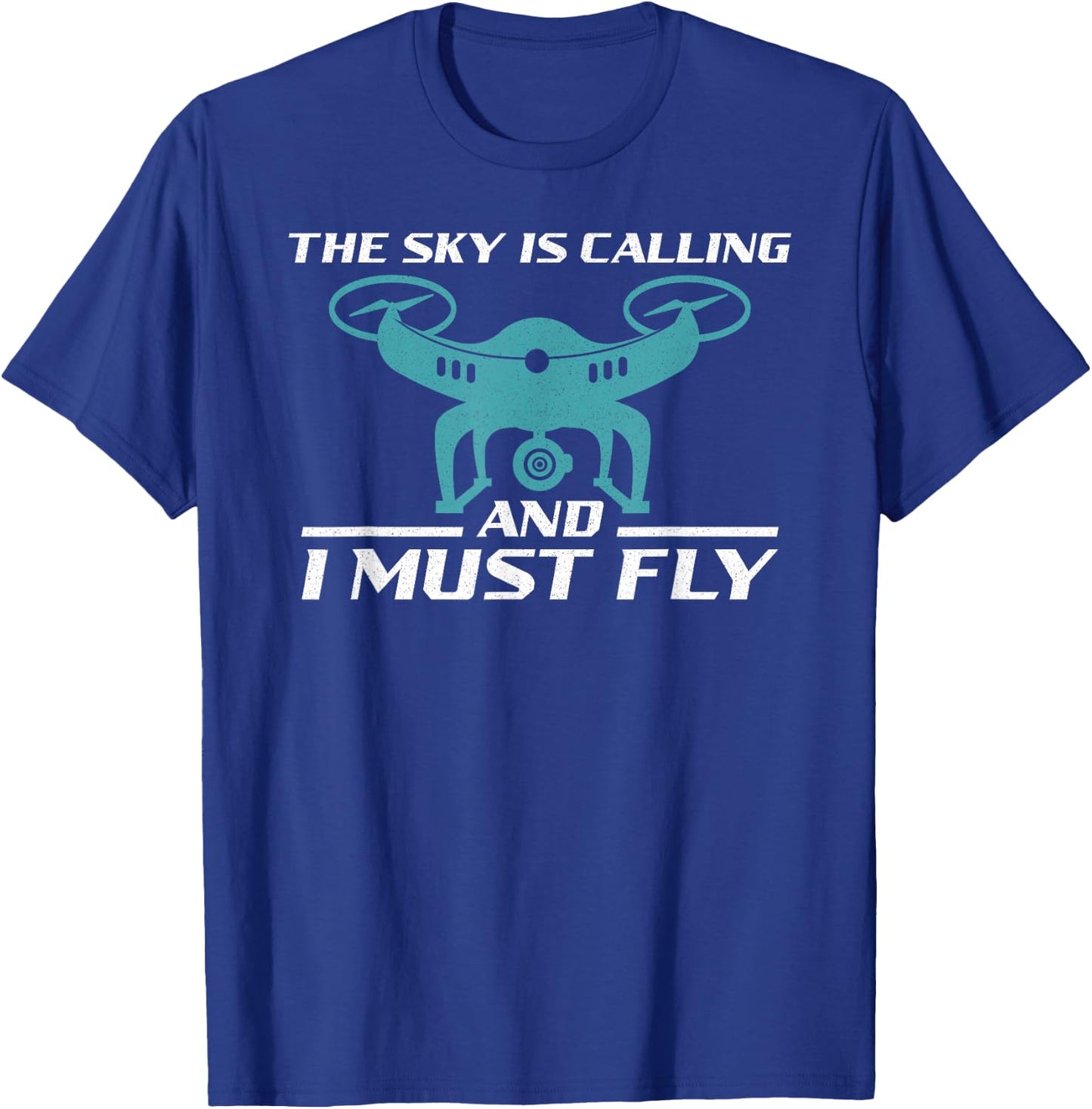 Drone Pilot T-Shirt - T-Shirt | Royal