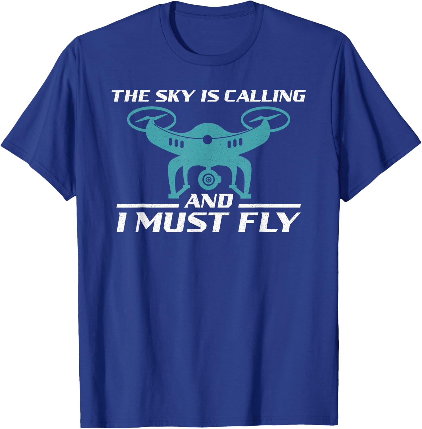 Drone Pilot T-Shirt - T-Shirt | Royal