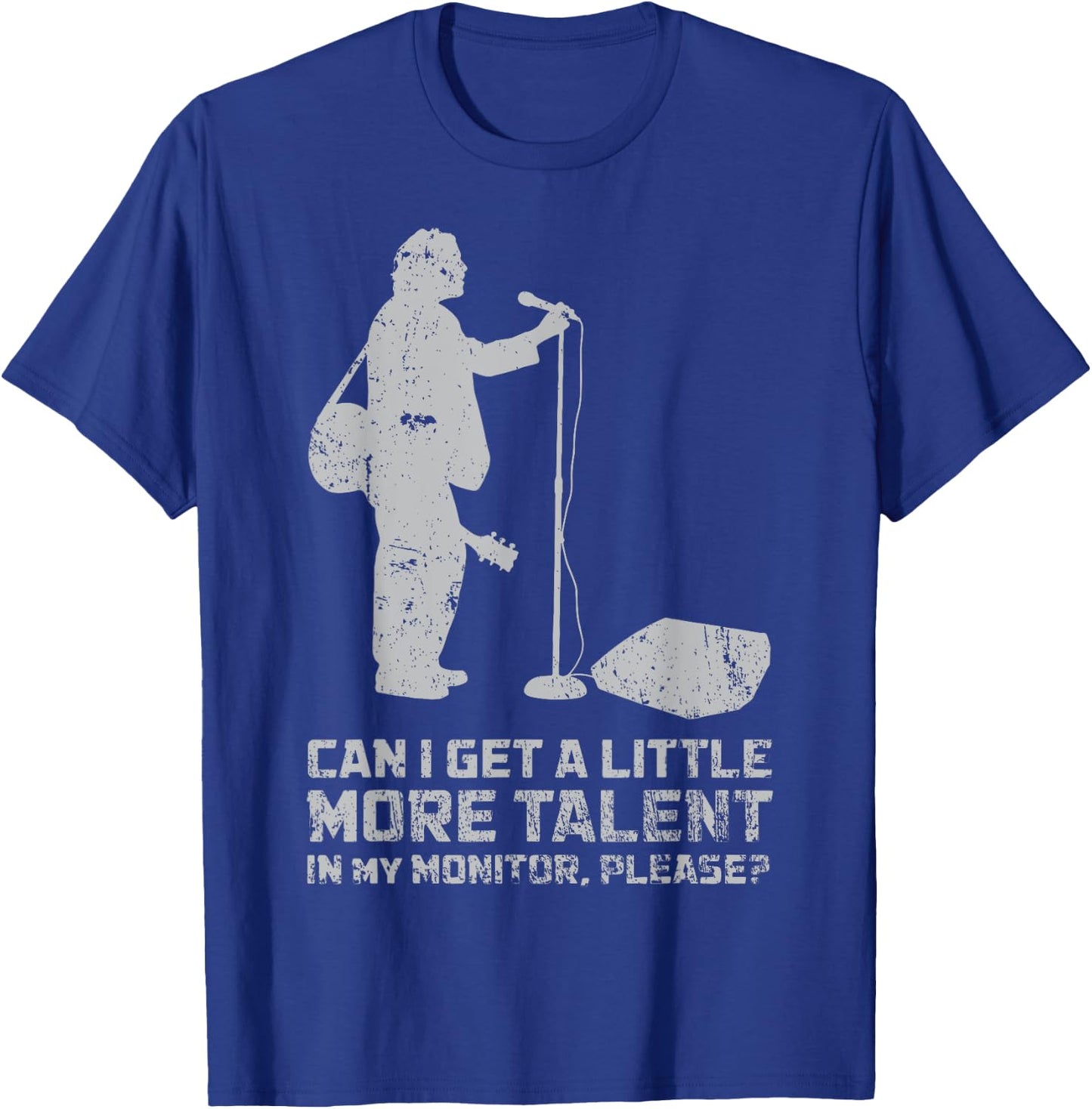 Audio/Sound Engineer/Mixer - More Talent In Monitor T-Shirt - T-Shirt | Royal