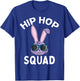 Hip Hop Squad Funny Happy Easter Bunny Rabbit Children Boys T-Shirt - T-Shirt | Royal