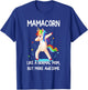 Funny Mamacorn Unicorn Costume Mom Mother's Day T-Shirt - T-Shirt | Royal