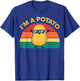 Funny I'm A Potato-Shirt Kids Boy Girl Toddler Cute Graphic T-Shirt - T-Shirt | Royal