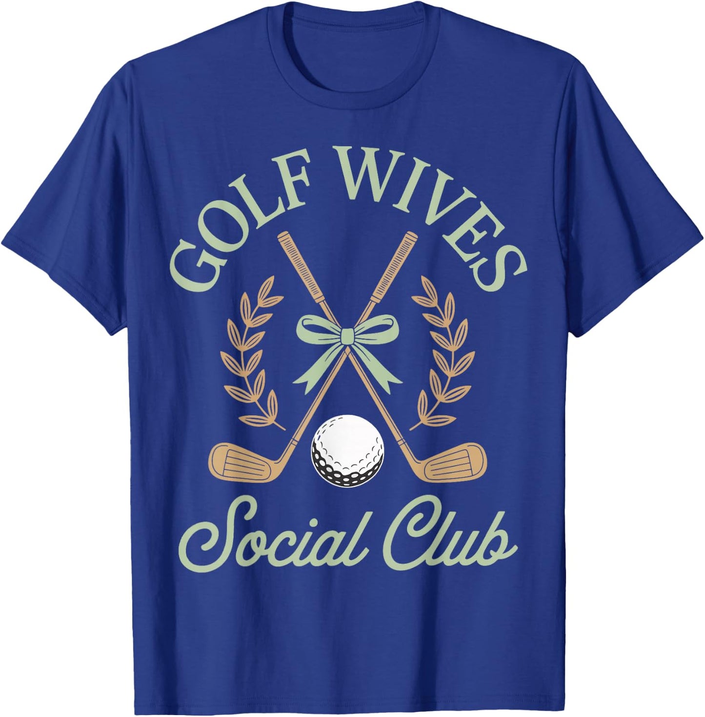 Golf Wives Social Club T-Shirt - T-Shirt | Royal