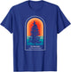 Retro Tongass National Forest Alaska Hiking T-Shirt - T-Shirt | Royal