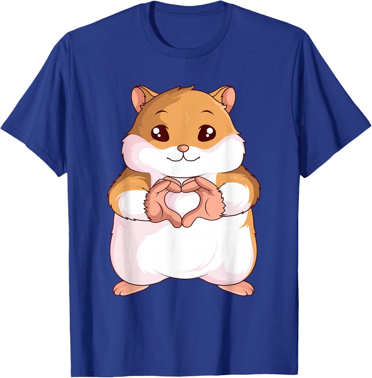 Hamster Lovers Girls Ladies T-Shirt - T-Shirt | Royal