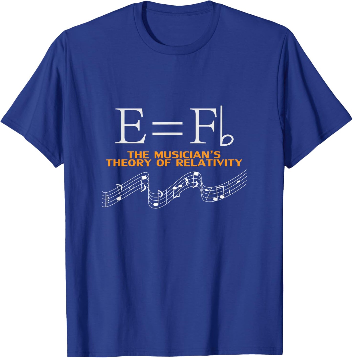 Music Theory Musician Music Teacher EDM Funny T-Shirt - T-Shirt | Royal