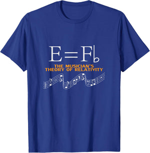 Music Theory Musician Music Teacher EDM Funny T-Shirt - T-Shirt | Royal