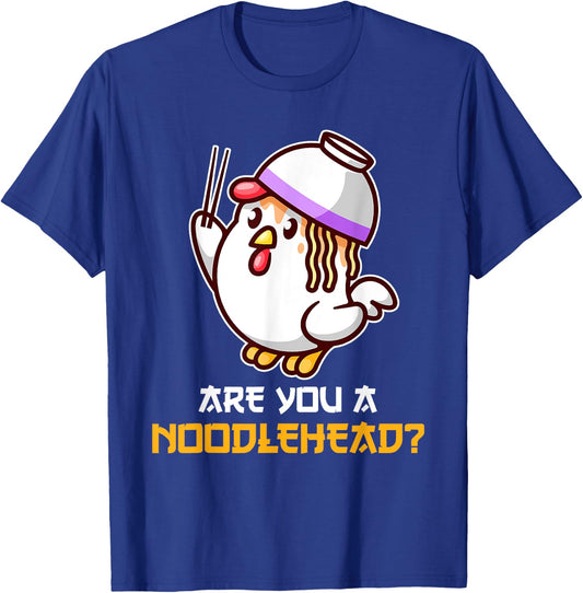 Noodle Head Chicken Cute Ramen Udon Bowl Funny Japan Asian T-Shirt - T-Shirt | Royal