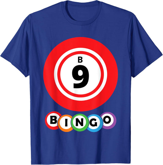 Lucky Bingo B9 Group Bingo Costume T-Shirt - T-Shirt | Royal