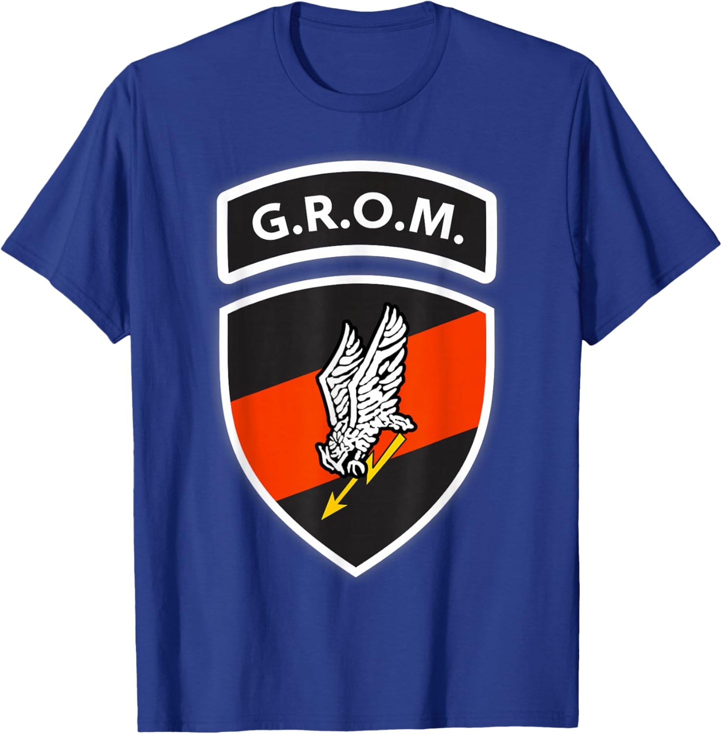 Polish Special Forces GROM Military Intelligence Agency T-Shirt - T-Shirt | Royal