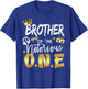 Brother Of The Notorious One Old School 1st Hip Hop Birthday T-Shirt - T-Shirt | Royal