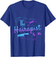 Funny Hairstylist Hairapist is in Barber T-Shirt - T-Shirt | Royal
