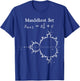 Nerdy Mandelbrot Set Chaos Butterfly Physics Math Teacher T-Shirt - T-Shirt | Royal