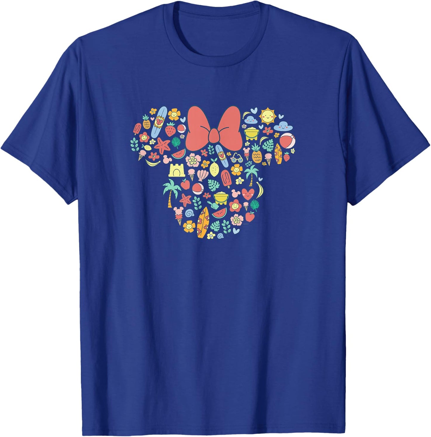 Disney Minnie Mouse Icon Summer Fun T-Shirt - T-Shirt | Royal