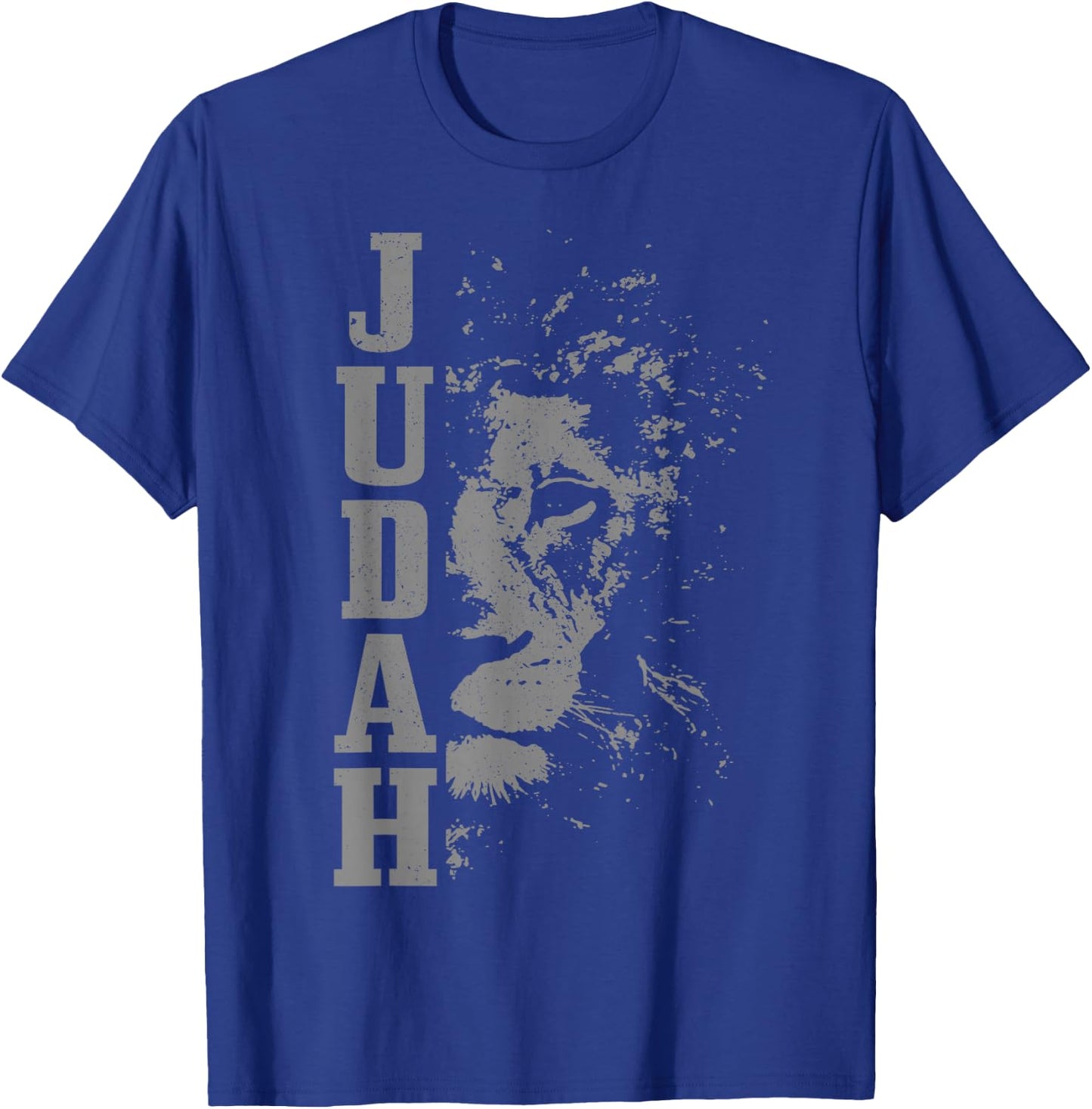 Judah Lion Lion Of Judah Israelite Vintage Reggae Hebrew T-Shirt - T-Shirt | Royal