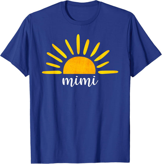 Mimi of The Birthday First Trip Around the Sun Birthday T-Shirt - T-Shirt | Royal