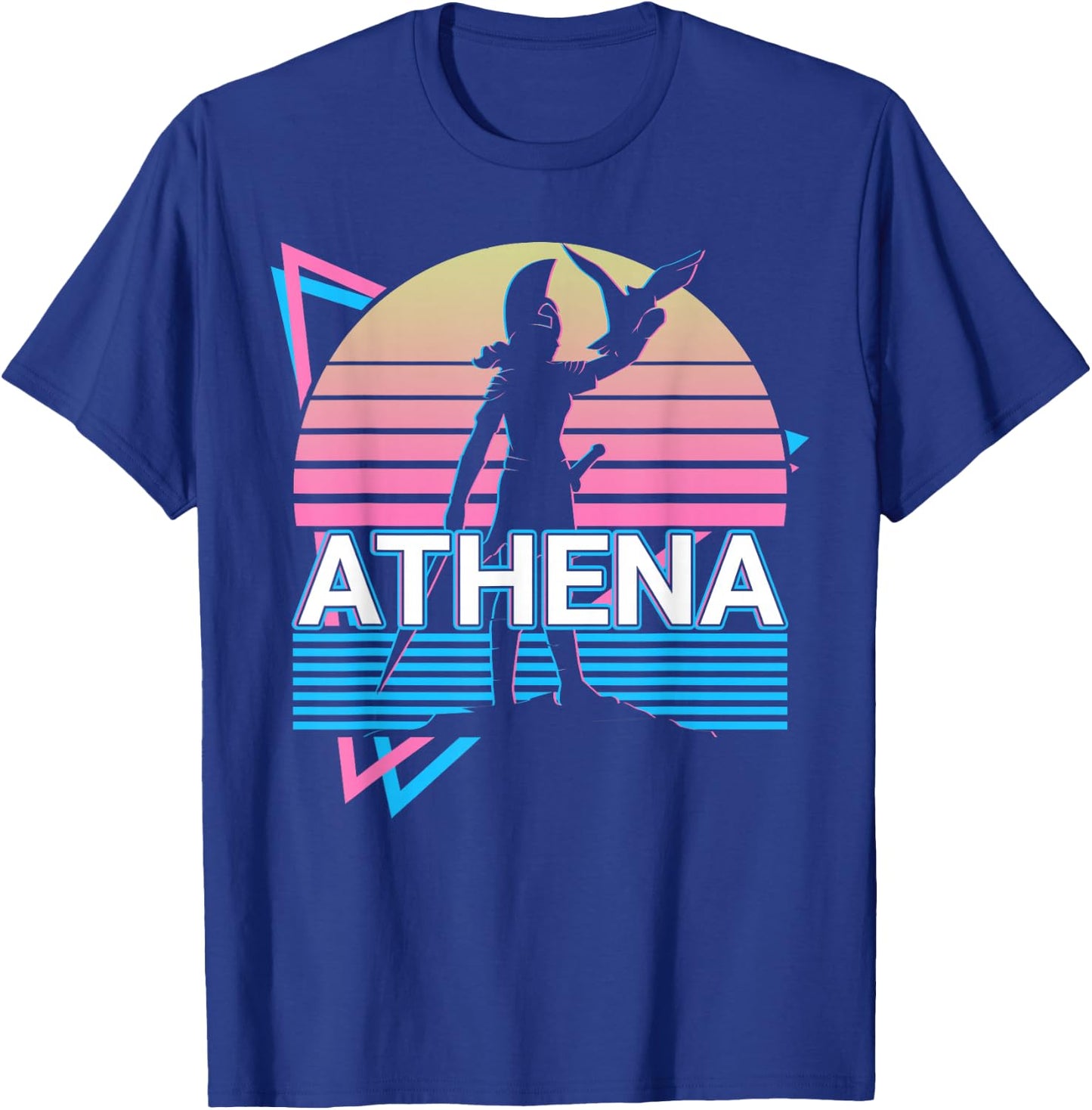Athena Greek Goddess Of Wisdom And War T-Shirt - T-Shirt | Royal