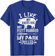 I Like My Racks Big My Butt Rubbed and Pork Pulled BBQ Chef T-Shirt - T-Shirt | Royal