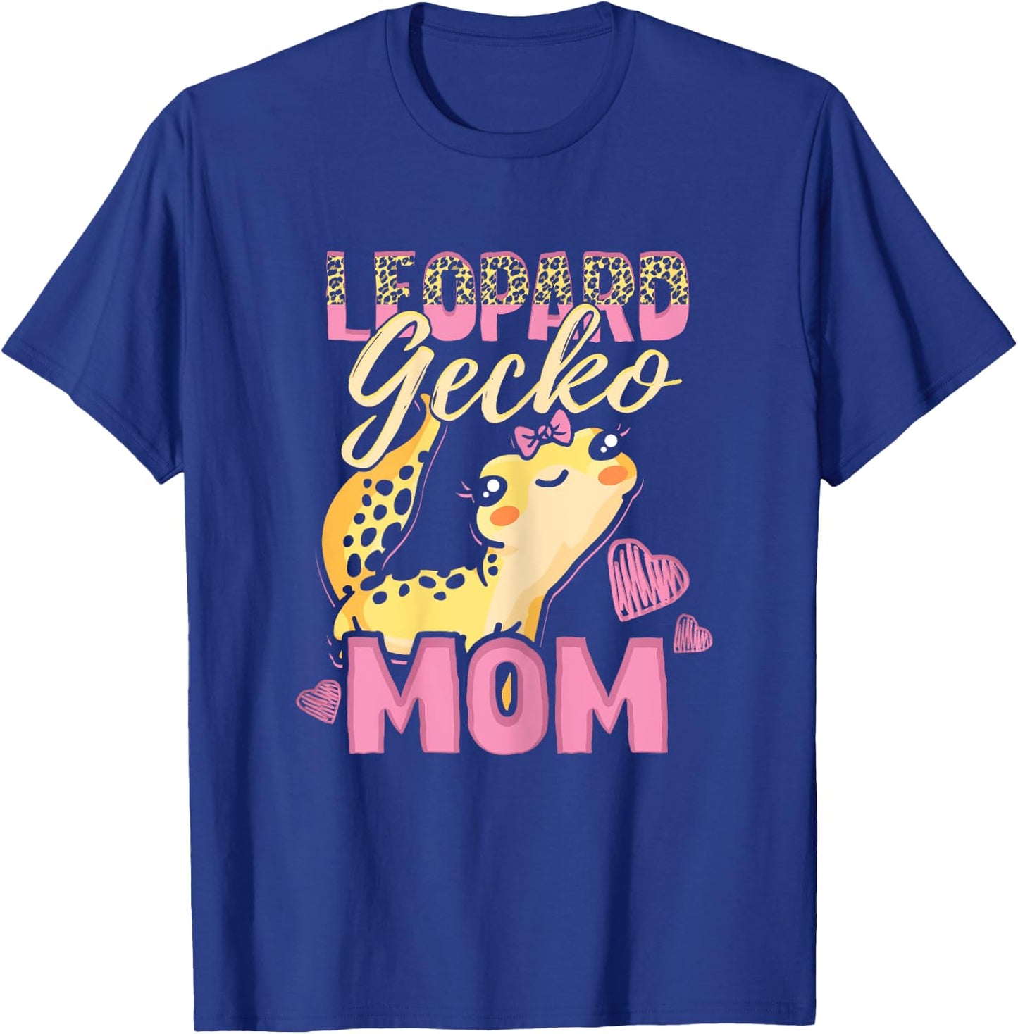 Leopard Gecko Mom Leopard Gecko Mama T-Shirt - T-Shirt | Royal