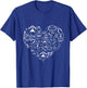 Vet Tech Veterinary Technician Medicine Veterinarian animal T-Shirt - T-Shirt | Royal
