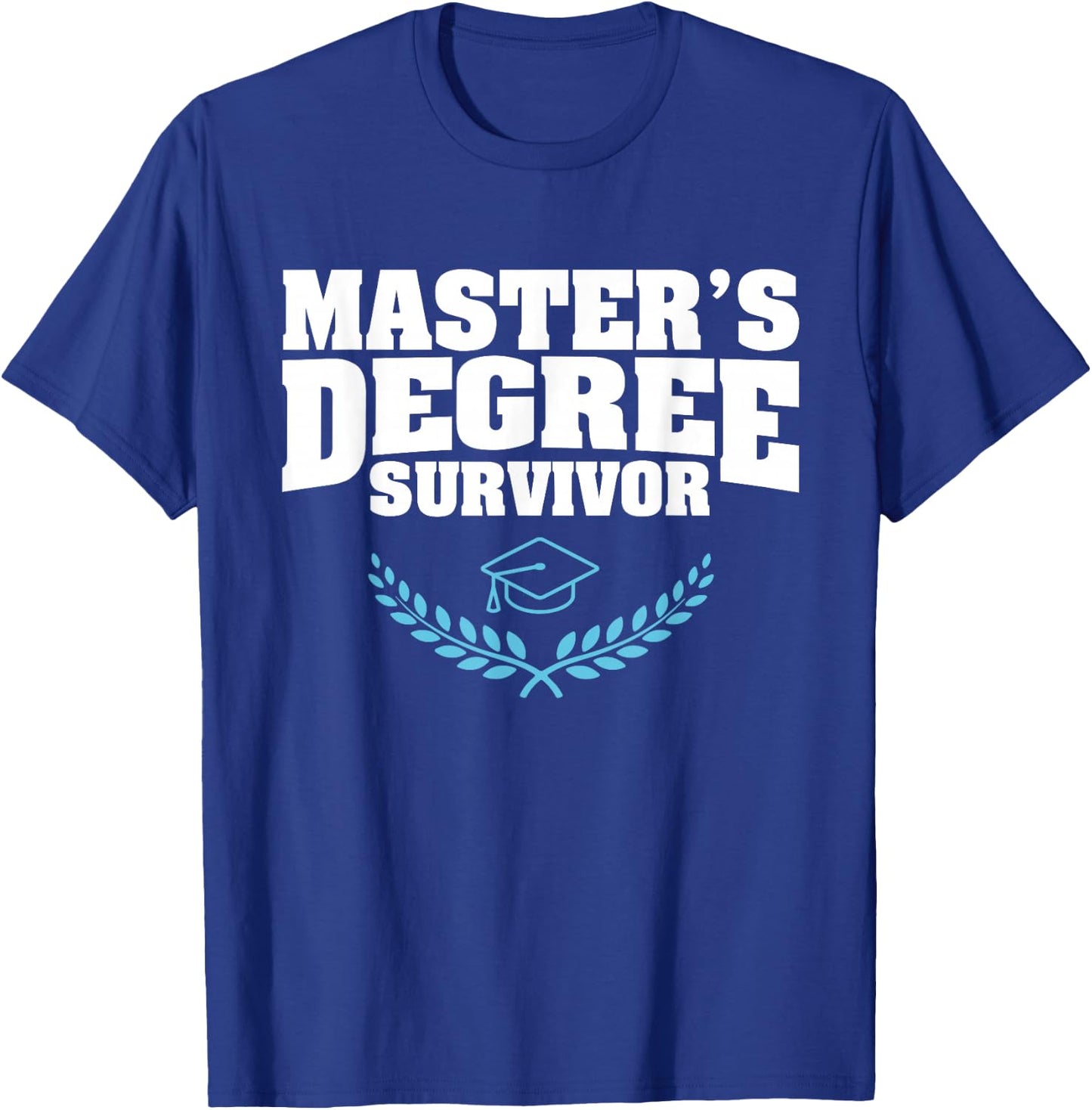 Cool Masters Degree Women MBA Student Graduation T-Shirt - T-Shirt | Royal