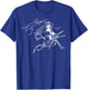 Scissors Hairdresser Witch Cute Halloween Hair Salon Team T-Shirt - T-Shirt | Royal