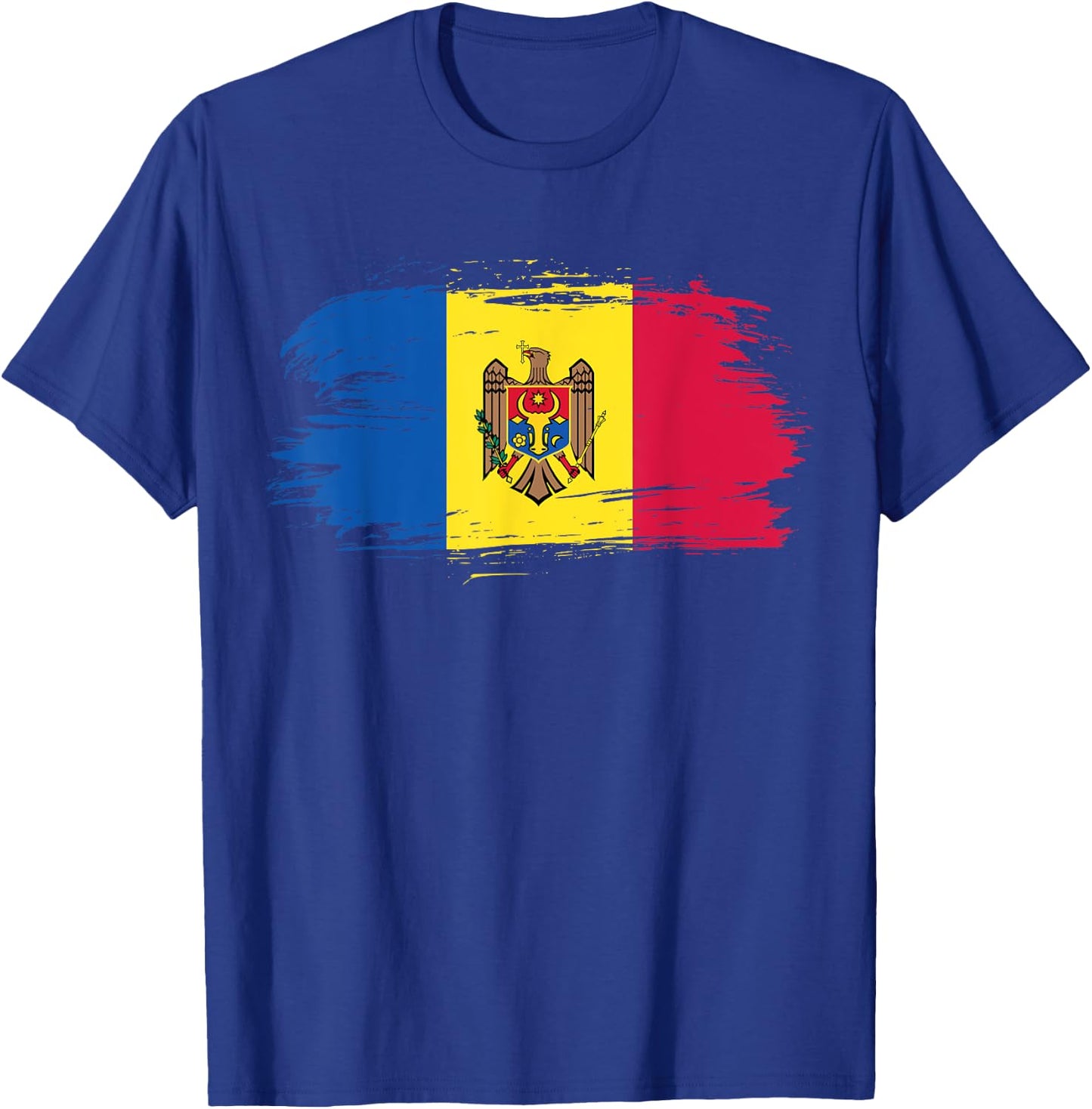 Moldova Outfit - Moldova Flag Symbol - I love Moldova T-Shirt - T-Shirt | Royal