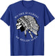 Distressed No-One Is Illegal On Stolen Land Native American T-Shirt - T-Shirt | Royal