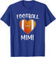 Football Mimi Cute Heart Football Gift Mimi Of A Player T-Shirt - T-Shirt | Royal