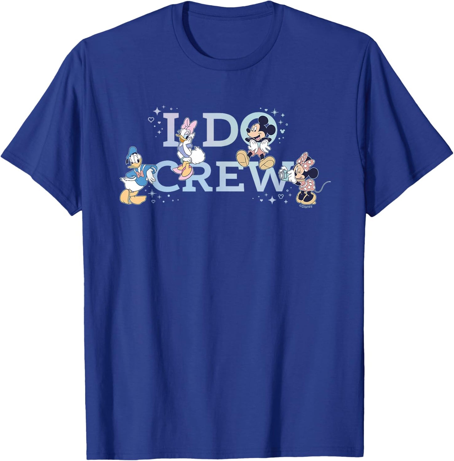 Disney “I Do Crew” Wedding Bridal Shower Bachelorette Party T-Shirt - T-Shirt | Royal