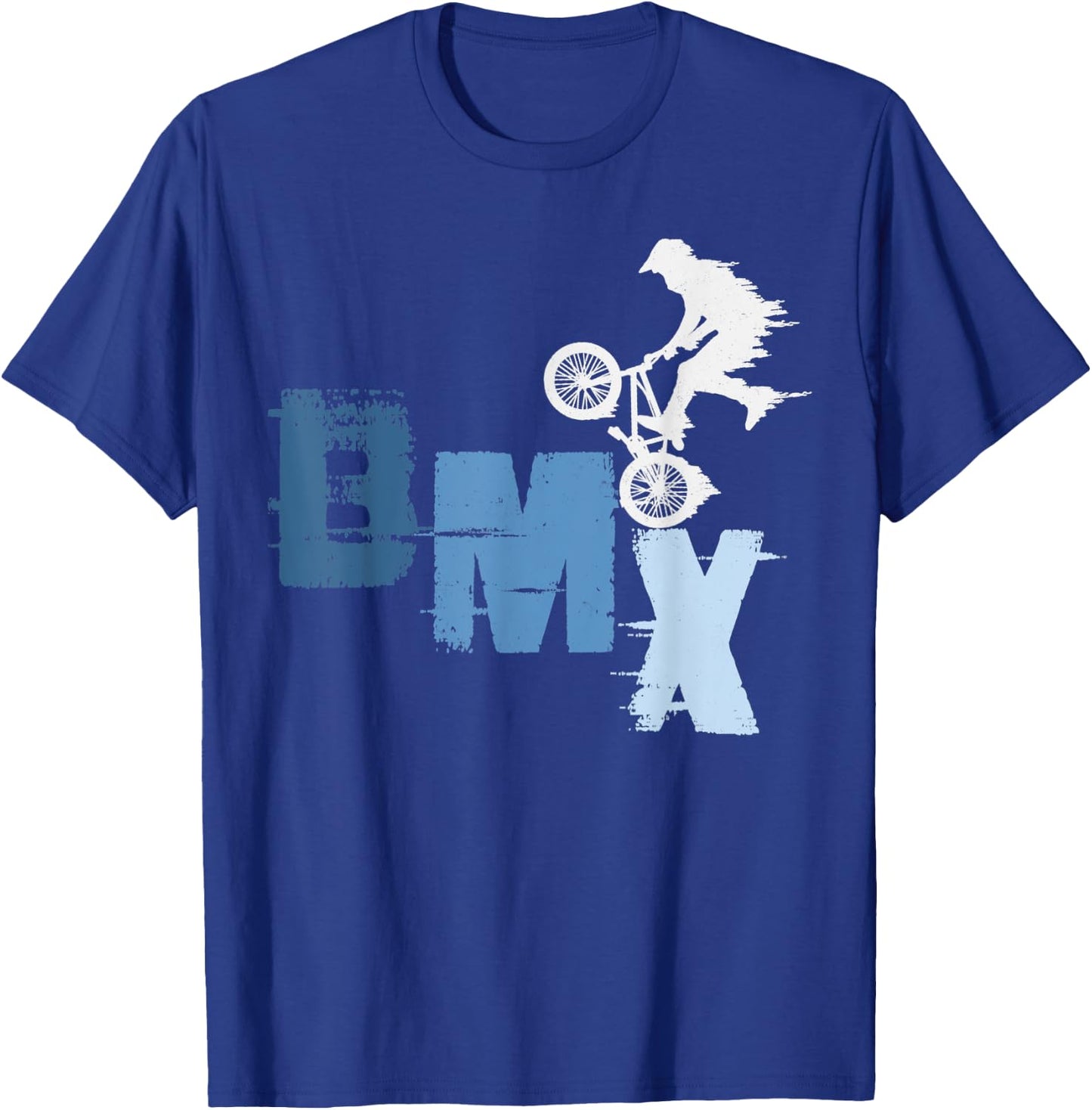 Freestyle BMX Riders outfit for Boys - BMX Trick Bike Rider T-Shirt - T-Shirt | Royal