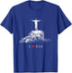 Rio de Janeiro Skyline Statue of Jesus Christ Brazil Love T-Shirt - T-Shirt | Royal