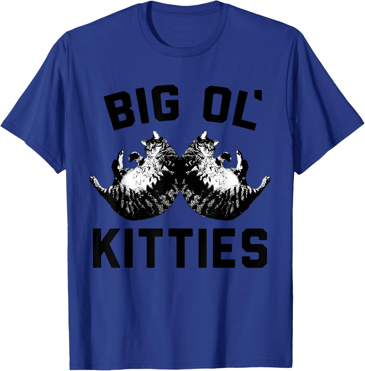 Cat Big Ol Kitties Cat Lover T-Shirt - T-Shirt | Royal