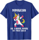 Unicorn Mamaw Girl Birthday Party Apparel MamawCorn Cute T-Shirt - T-Shirt | Royal