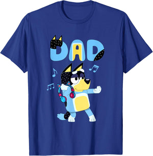 Dad Love Dad Father's Day Daddy Gift T-Shirt - T-Shirt | Royal